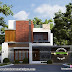 2208 sq-ft modern contemporary style house