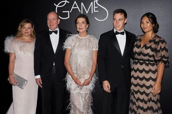 Princess Caroline wore Chanel dress from Spring Summer 2014 Haute Couture collection