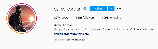 daniel kordan instagram