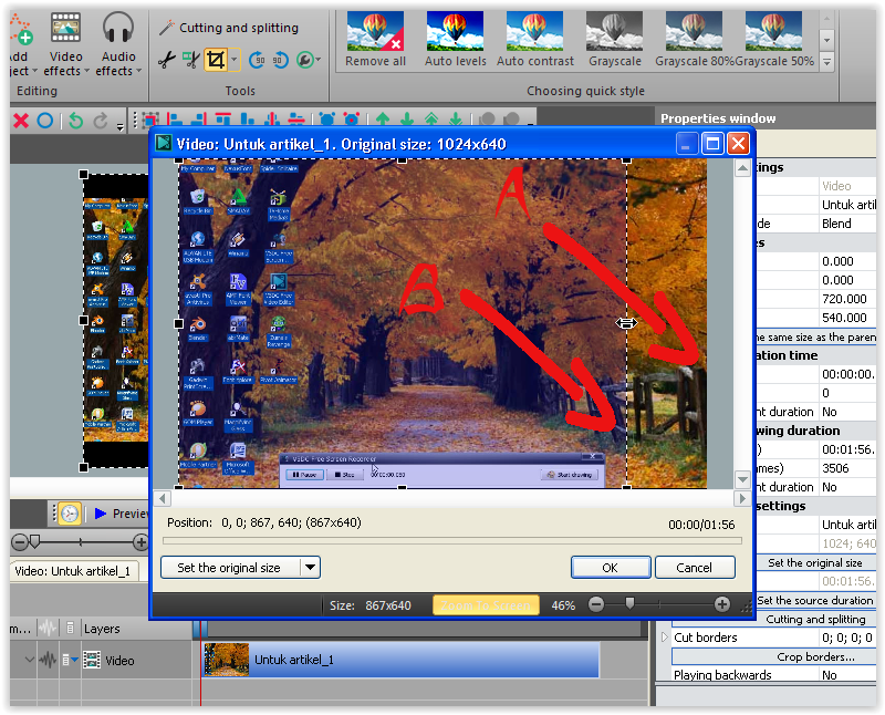 Cara Crop Video Dengan Menggunakan VSDC LogoLogo