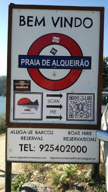 Bem vindo a praia de Alqueirão