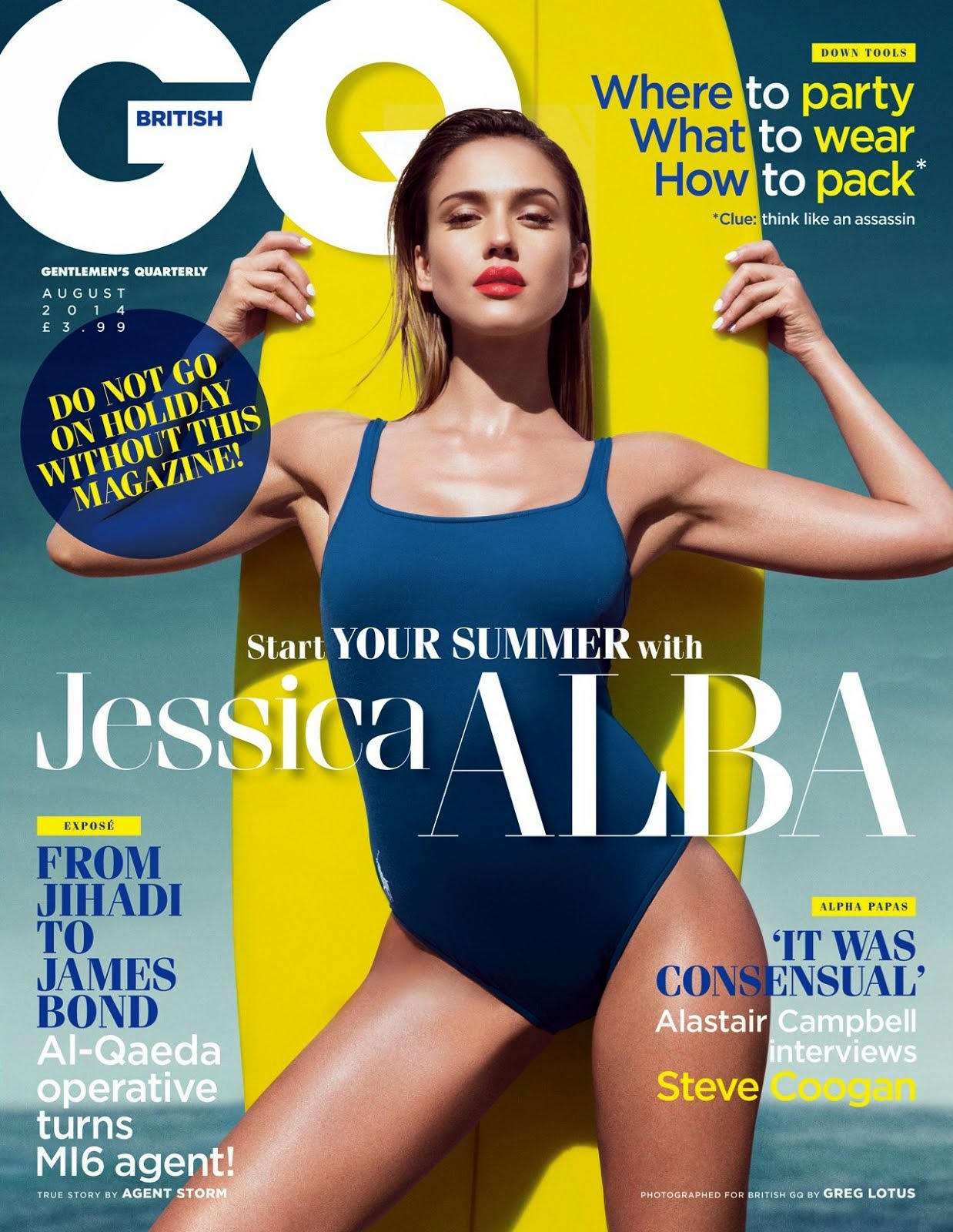 Jessica Alba en GQ 2014