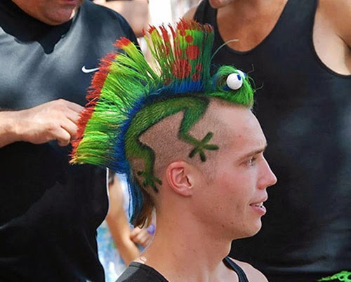 ترفيه وتسلية بالصور قصات شعر مجنونة لن تصدق وجودها