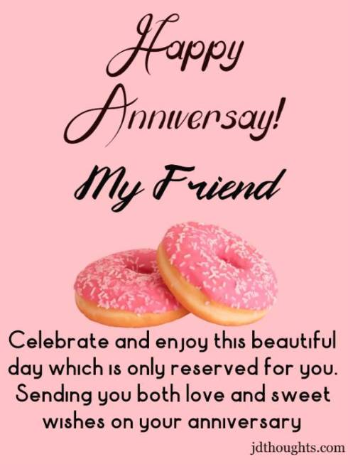 Marriage anniversary quotes for friend