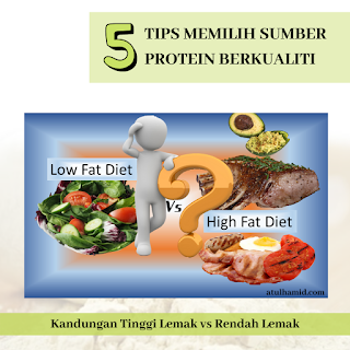 5 Tips Memilih Sumber Protein Berkualiti