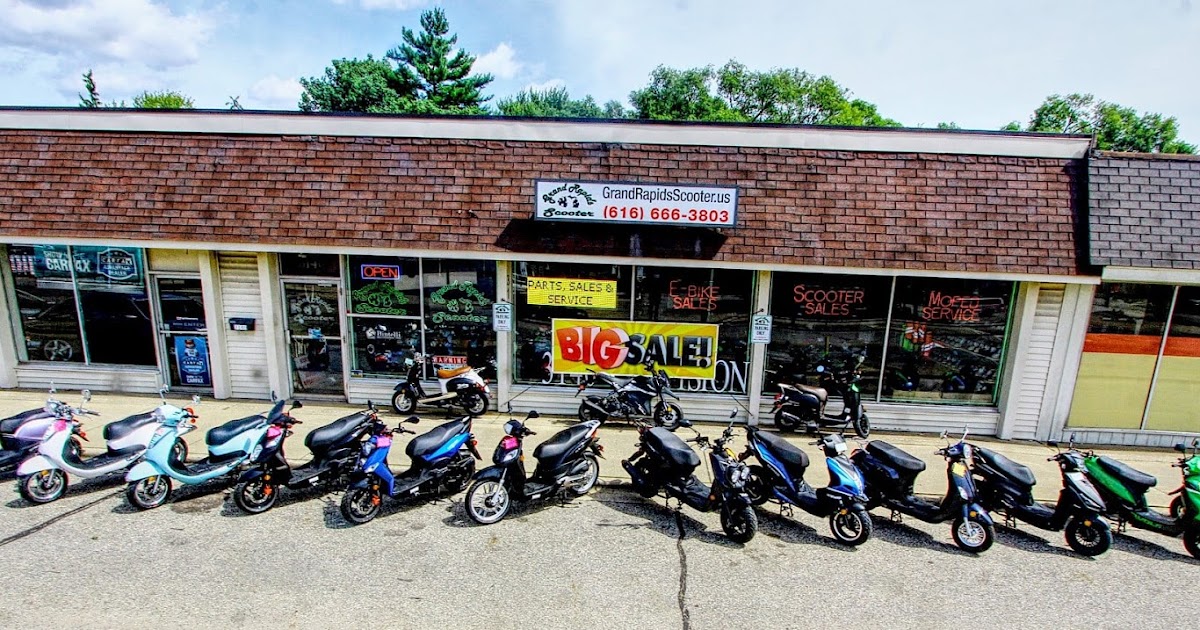 Grand Rapids Scooter Has 18 Different Models of 49cc Mopeds To Choose From Grand Rapids Scooter