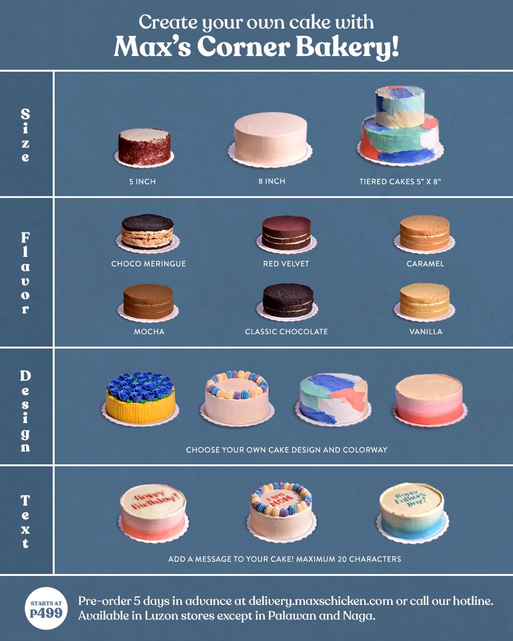 Life is Kulayful Max’s Corner Bakery Introduces Custom Cakes for