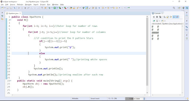 Basic Java Programs: H