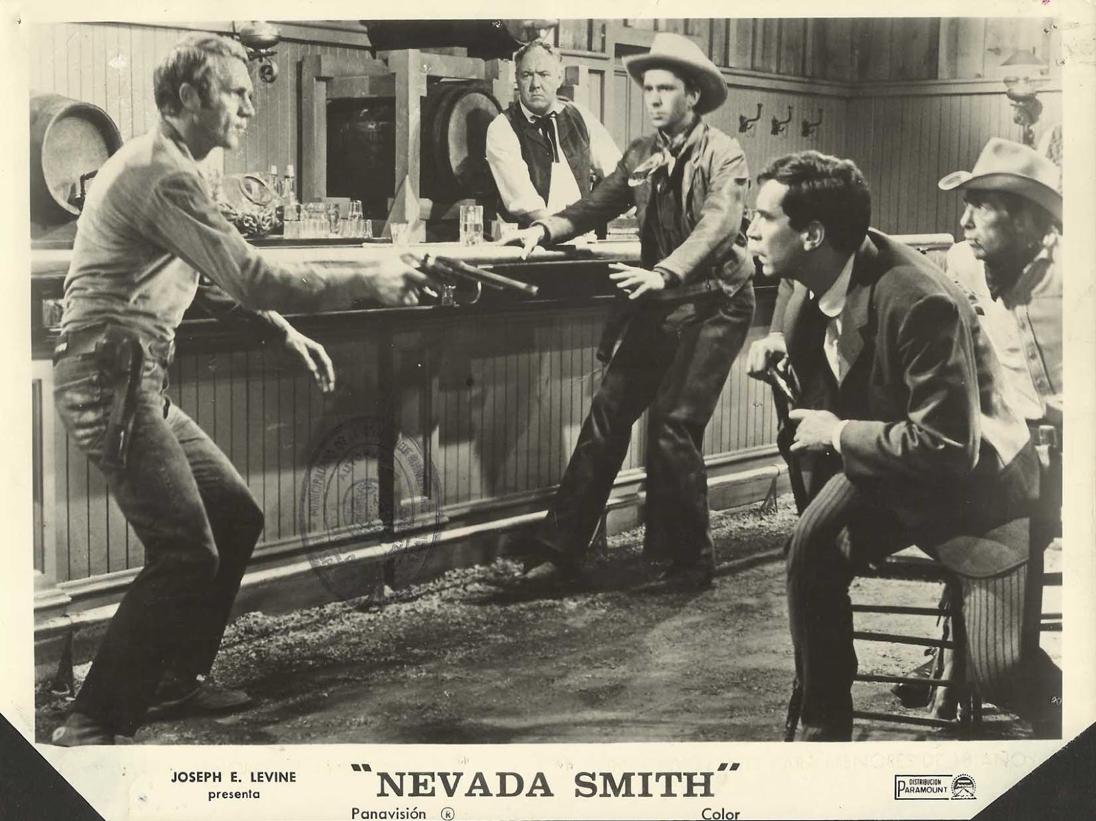 Baker's Log A Quick Look NEVADA SMITH (1966 color)