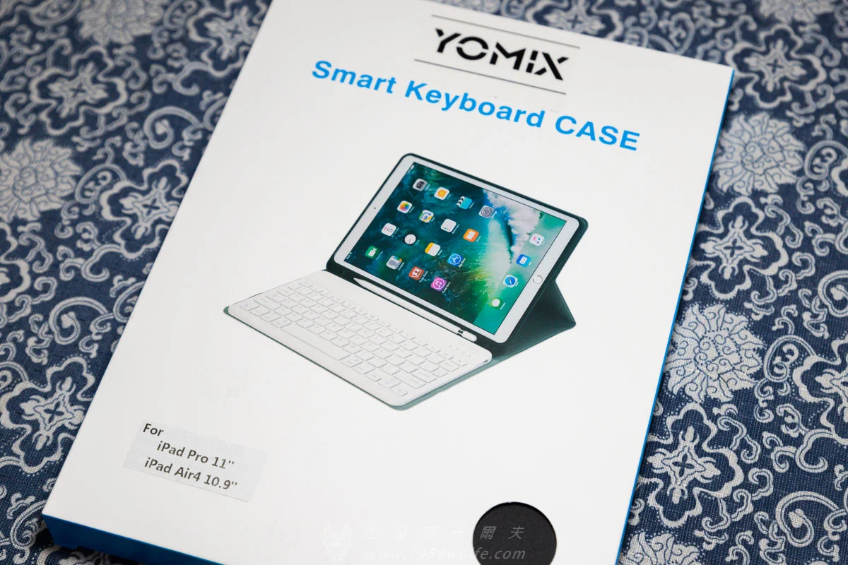 YOMIX 優迷 iPad 磁吸式藍牙鍵盤皮套保護組