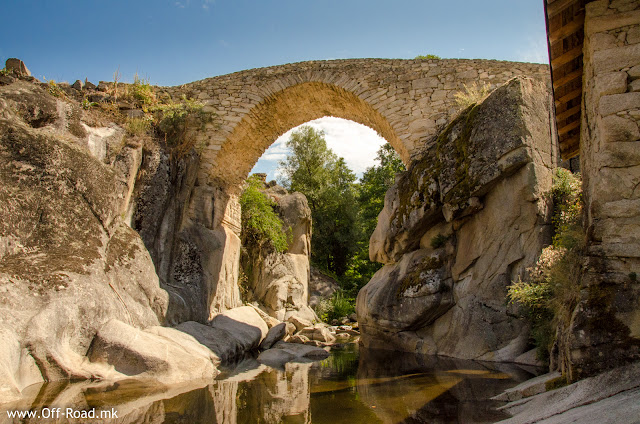 Stone Bridge in village Zovik, Mariovo