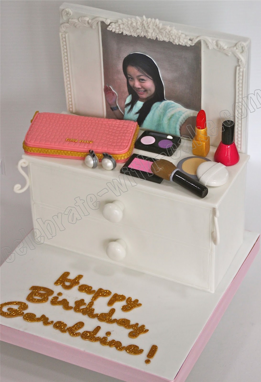 Celebrate with Cake!: Dressing Table Cake
