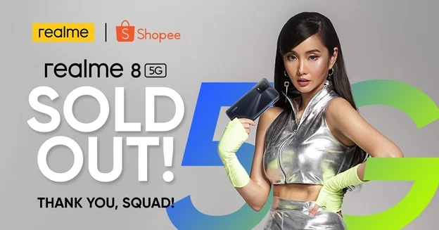 realme 8 5G sold-out within hours of official launch