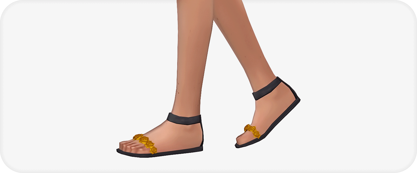 Rosie Sims 4 CC Sandals