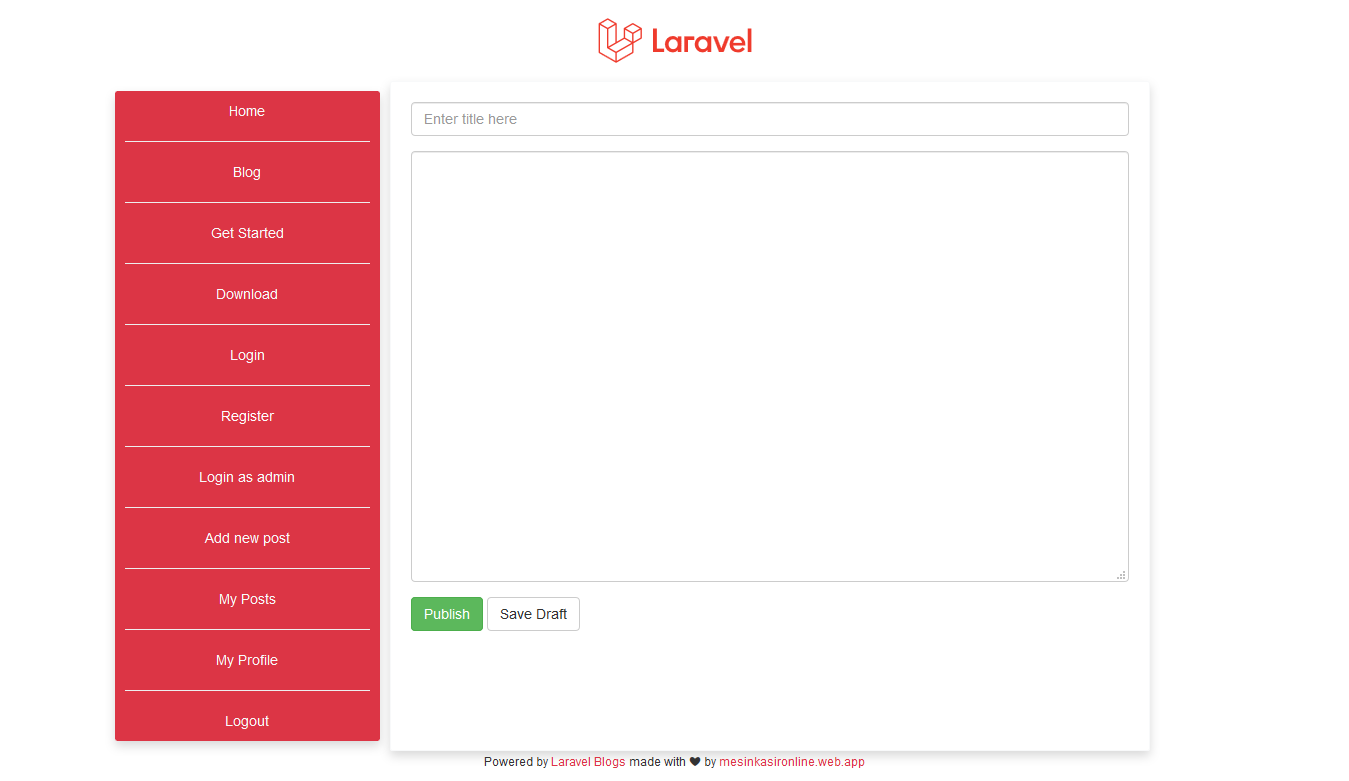 learn angular and laravel integration API