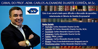 BLOG DO PROFESSOR CARLOS ALEXANDRE, DO CURSO DE ADMINISTRAÇÃO DA