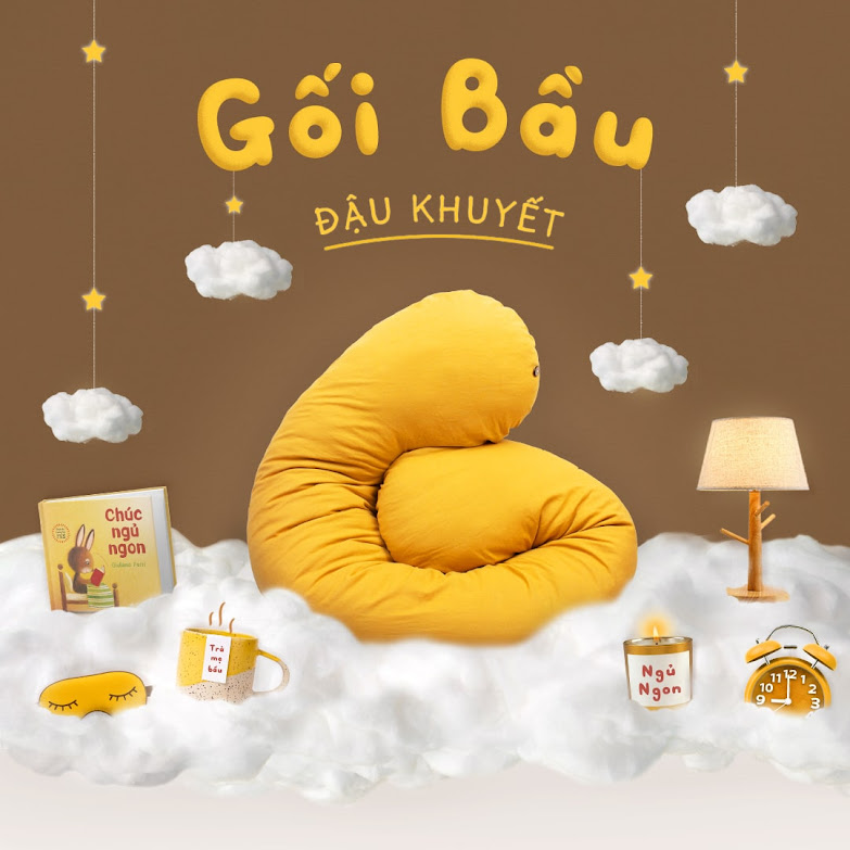 [A159] Vì sao nên mua gối bầu Đậu Khuyết trong thai kỳ?