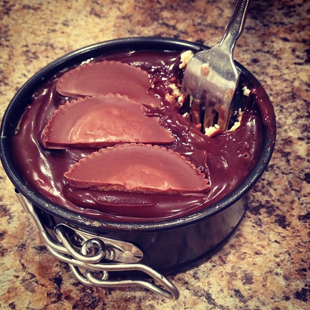 homemade chocolate dessert