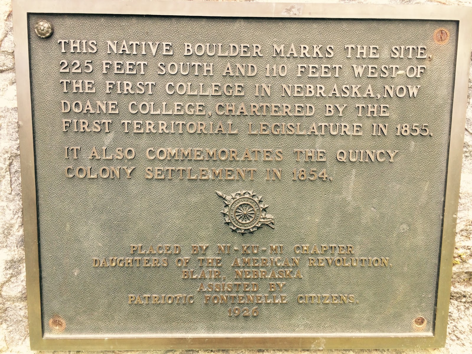 Taylor Dahl My trip to Fontanelle, Nebraska.