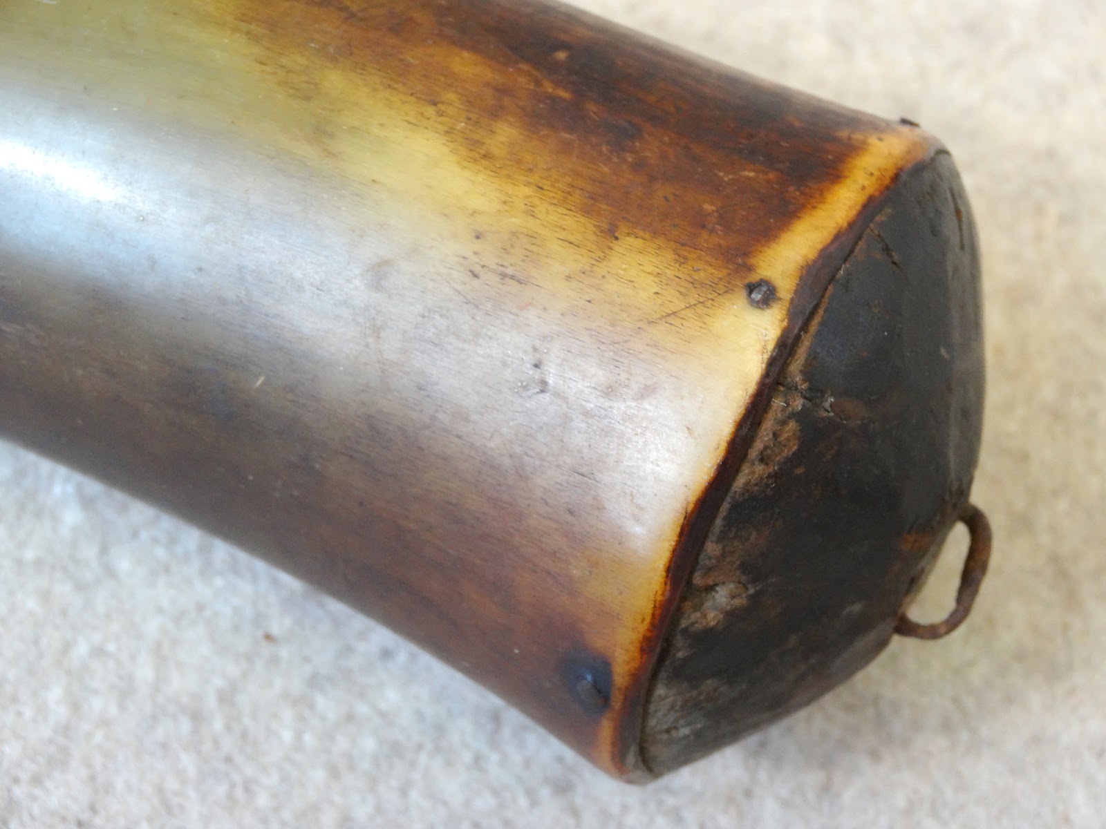 Contemporary Makers: Antique Powder Horn with Measure