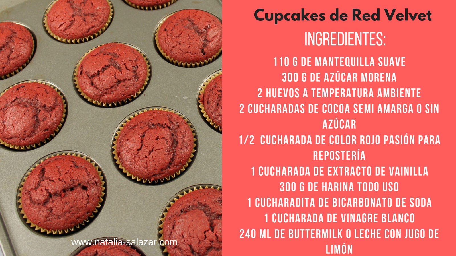 4 Recetas básicas para hacer Cupcakes esponjosos| Natalia Salazar