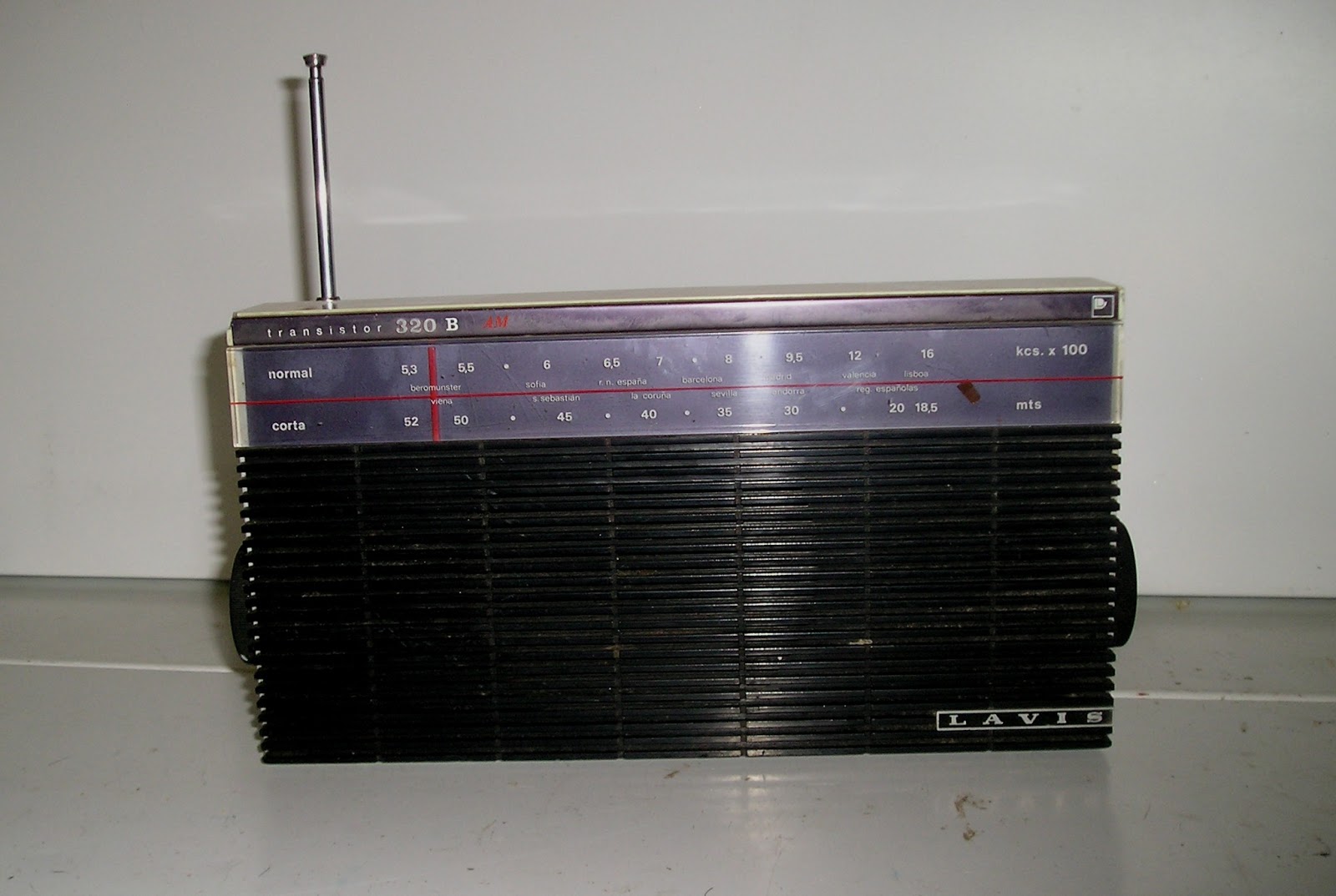 Radio antigua. Radio galena. Poste à galène. crystal radio. Radios a