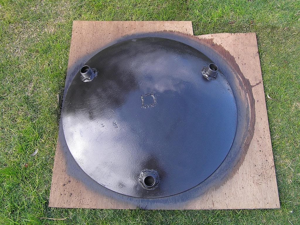 sharkcavers blog Plough Disc fire pit