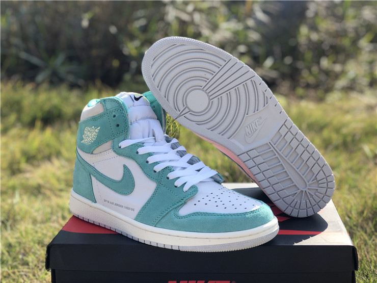 men air jordan 1 retro high og turbo green