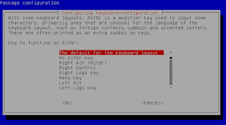 Configurar Teclado en Debian