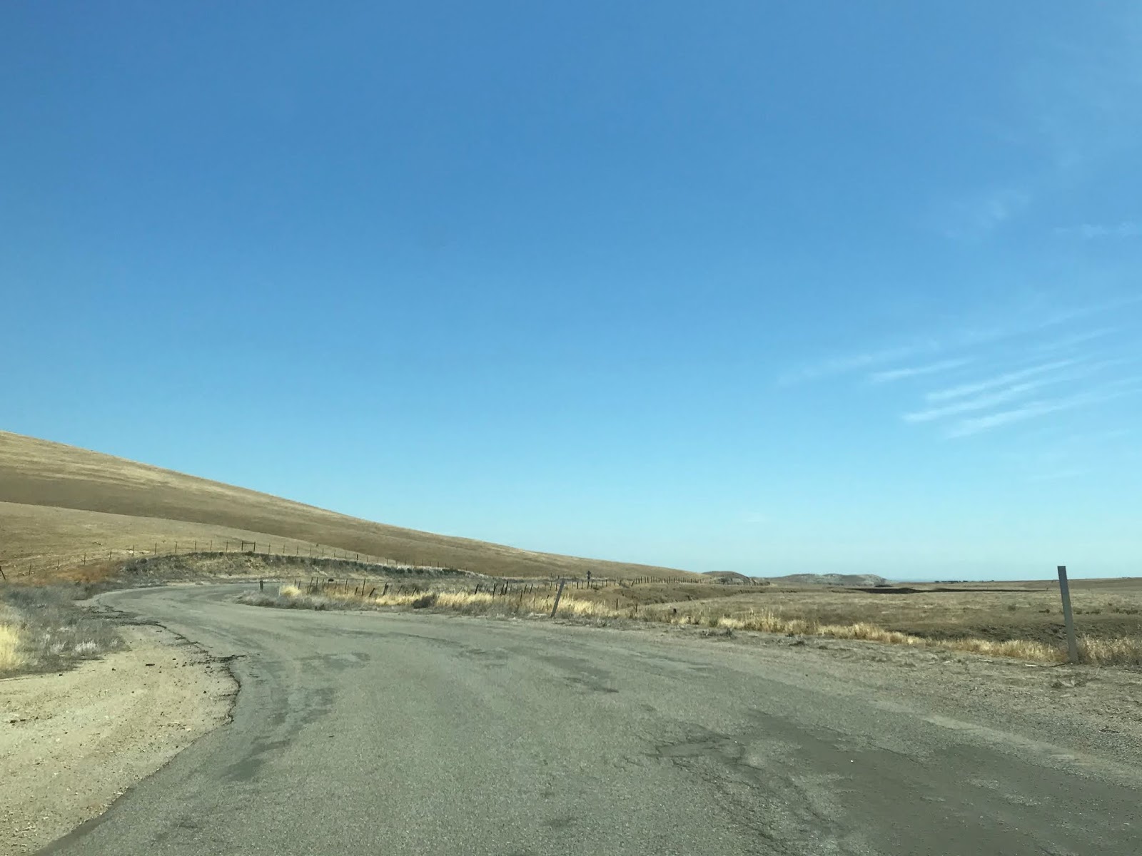 Bitterwater Road and Bitterwater Valley Road to Blackwell's Corner