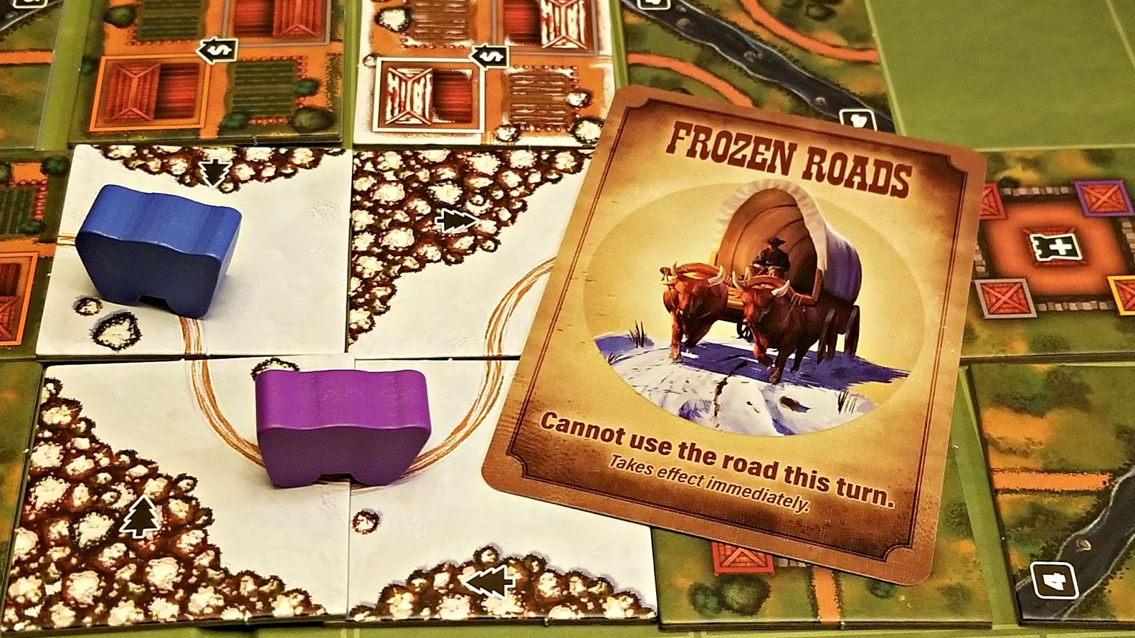 A GEEK DADDY OREGON TRAIL BOARD GAME