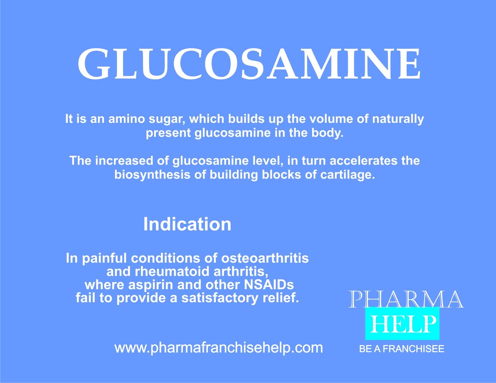 Glucosamine sulphate Pharma Franchise Help