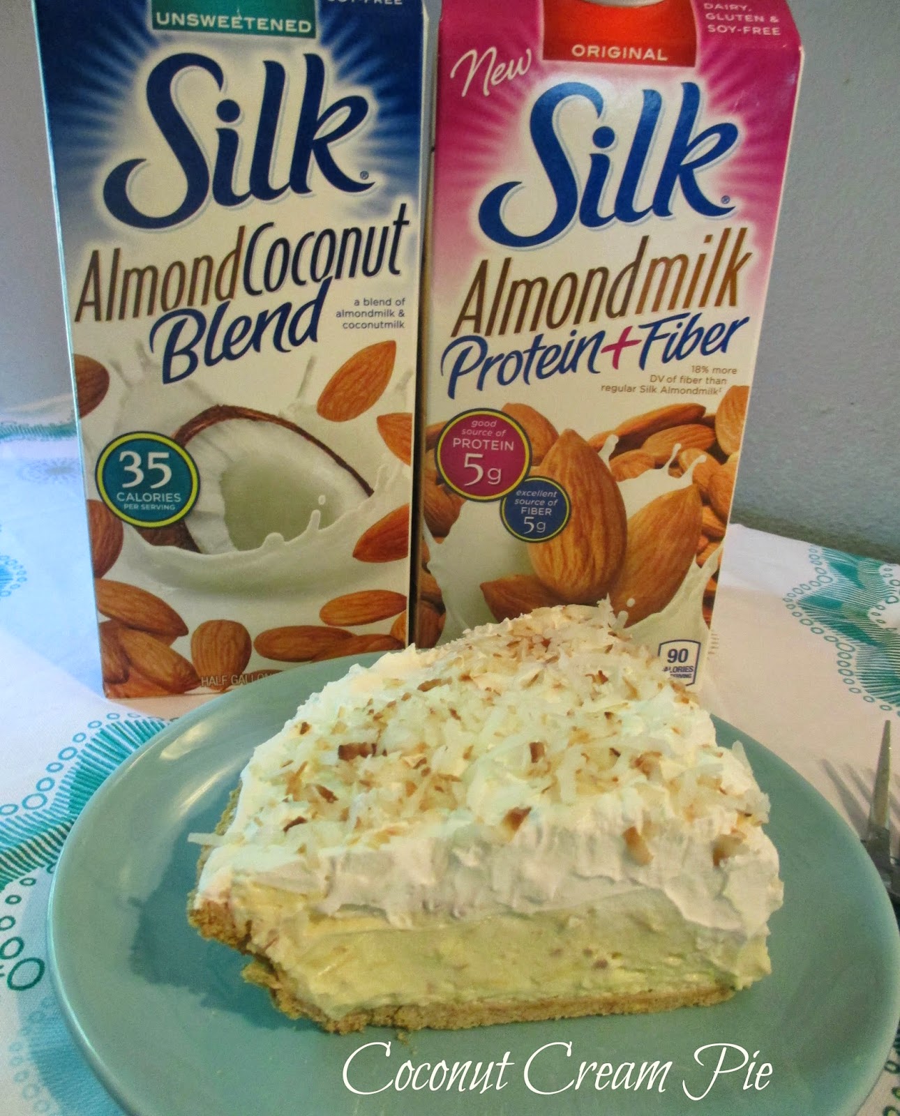 My Favorite Recipe For Cooking With Almond Milk, Easy Coconut Cream Pie