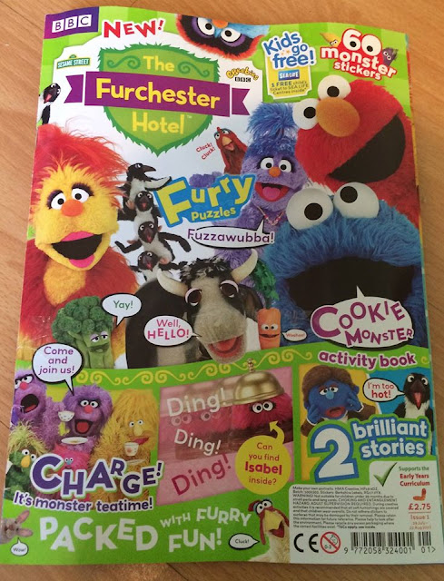 The new Furchester hotel magazine from cbeebies