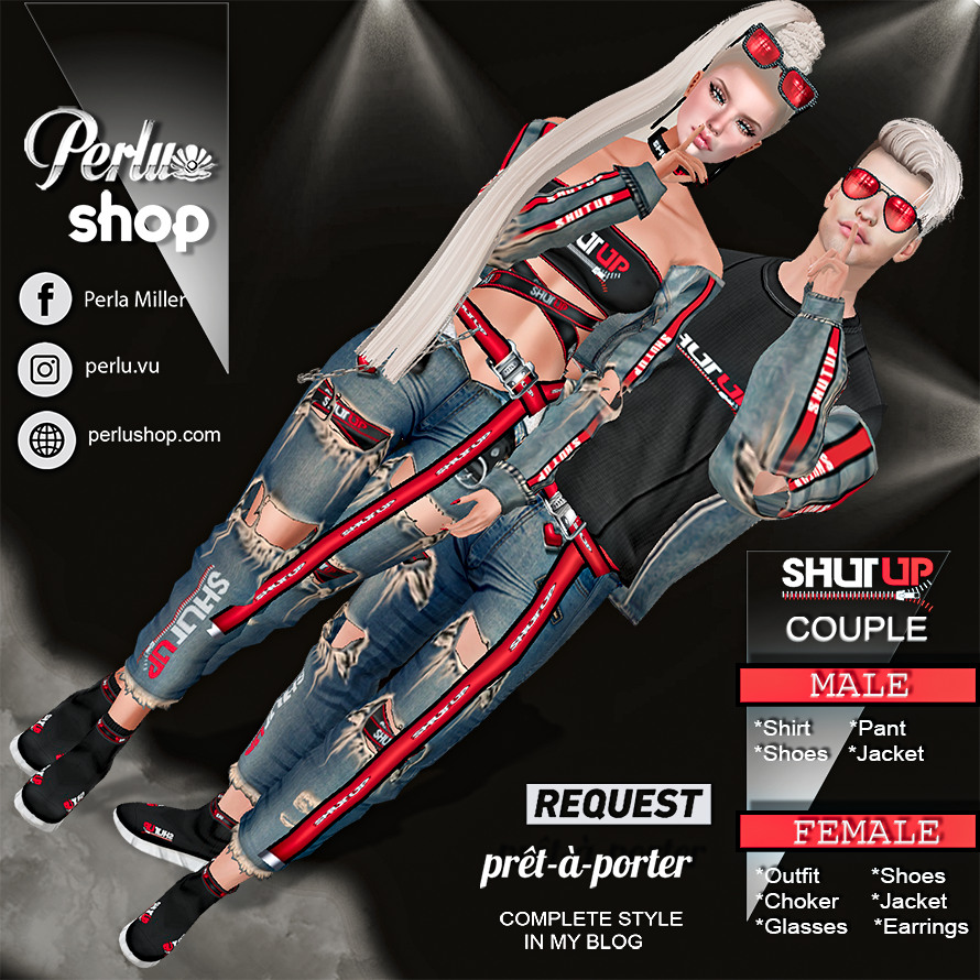 SHUT UP COUPLE BUNDLE - PERLU | DROZZO SHOP