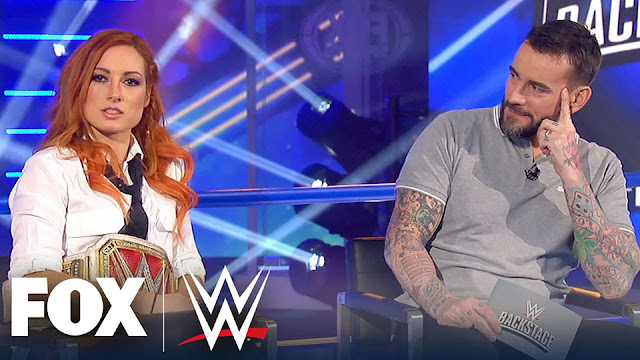 WWE Backstage tem aumento na audiência com CM Punk e Becky Lynch