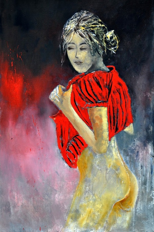 Pol Ledent. Современный художник-самоучка. Люди бельгийский художник, Pol Ledent