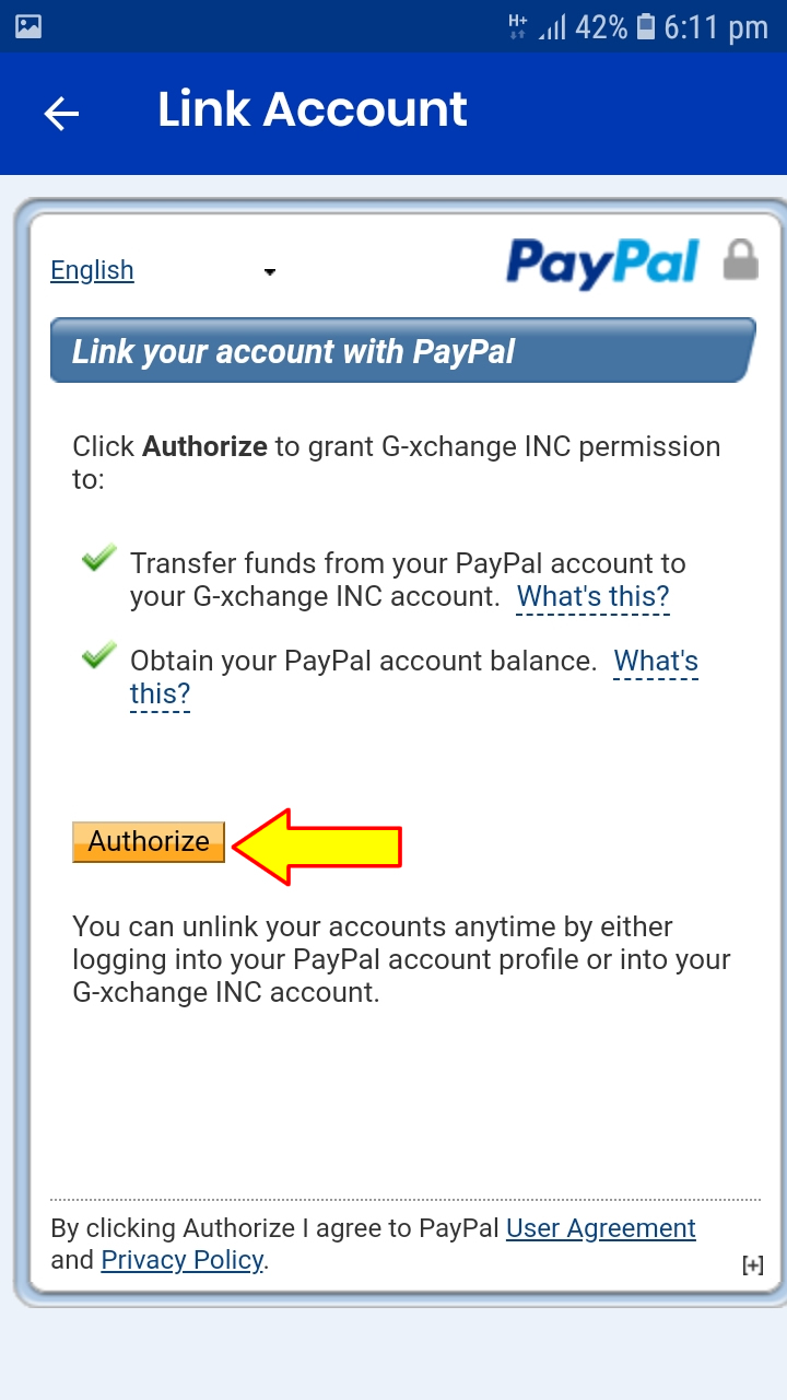 How to Link Paypal to GCash Account