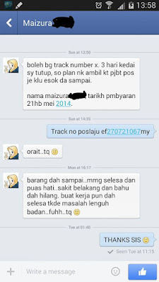 Testimoni tips penjagaan tulang belakang 2