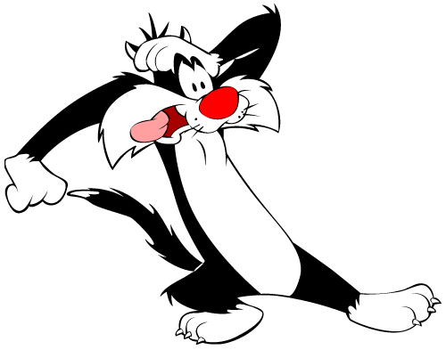 free clipart sylvester the cat - photo #2