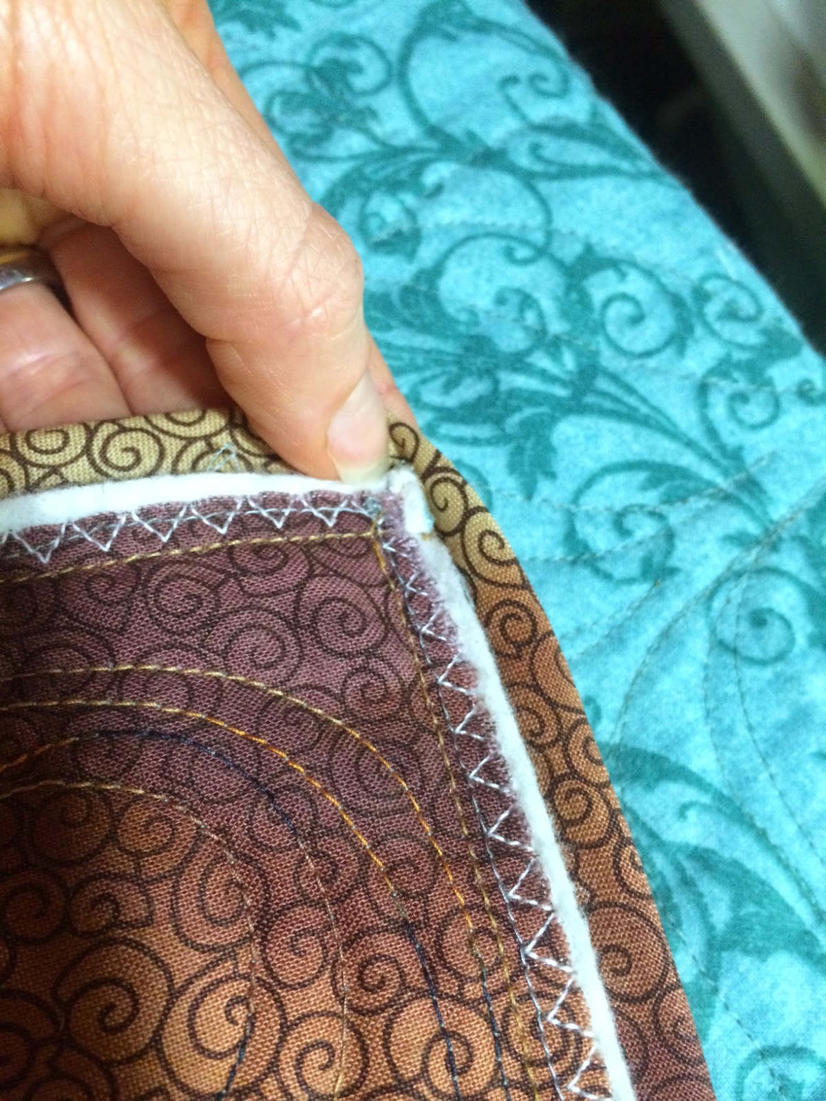 Sew Many Things Binding a Quilt