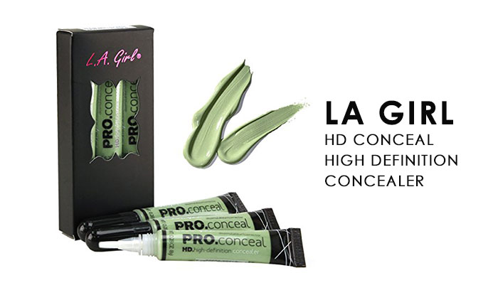 LA Girl HD Conceal High Definition Concealer | Best Green-Tinted Color-Correction Concealers to Cover Redness caused due to Acne | NeoStopZone