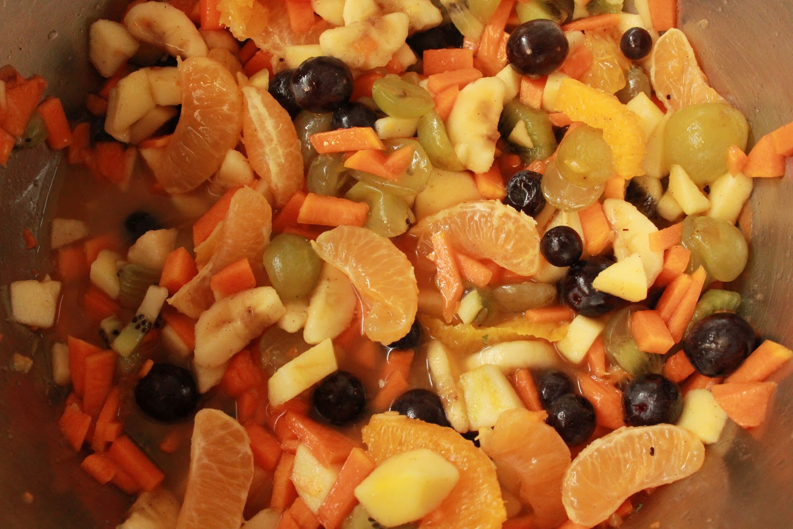 Salade De Fruits D'automne Aux épices
