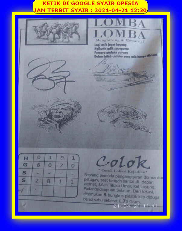 gambar togel syair sgp