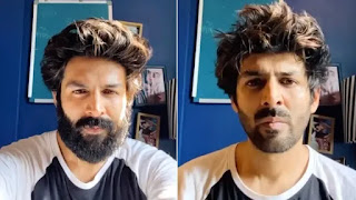 kartik aaryan kartik aaryan shaved off his beard