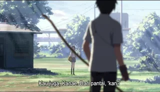 Takaki saat di bangku sma tanegashima anime 5 Centimeters