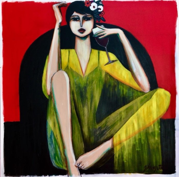 Французский художник. Julie Vandeputte