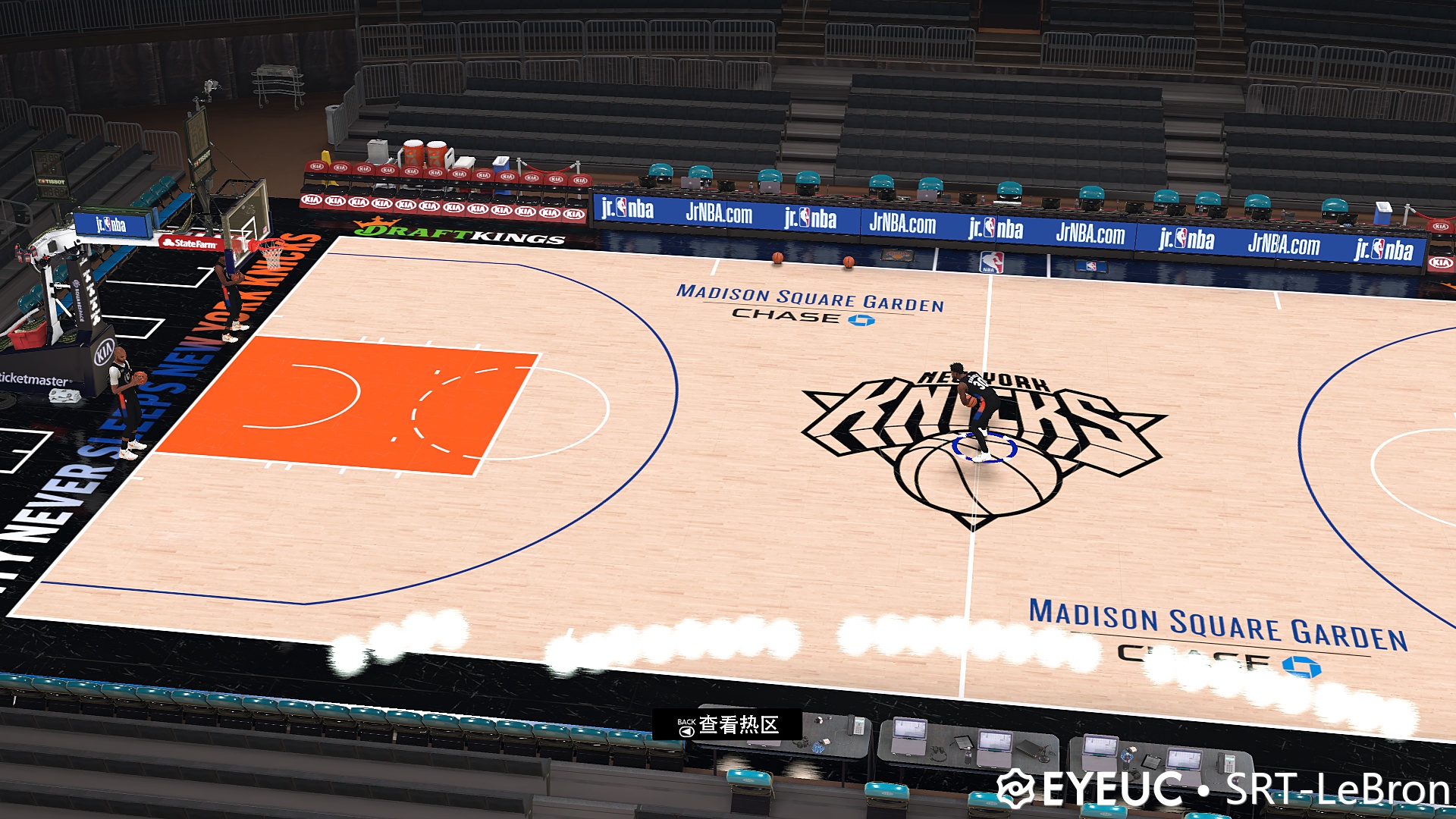 NBA2K21 NEW YORK KNICKS 2021 CITY COURT CONCEPT BY SRTLebron