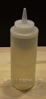 Simple Syrup in Squeeze Bottle Simple Syrup in Squeeze Bottle