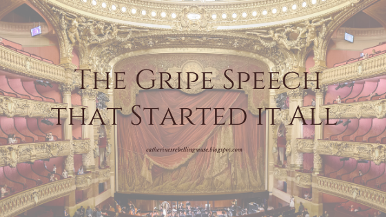 Gripe speech image